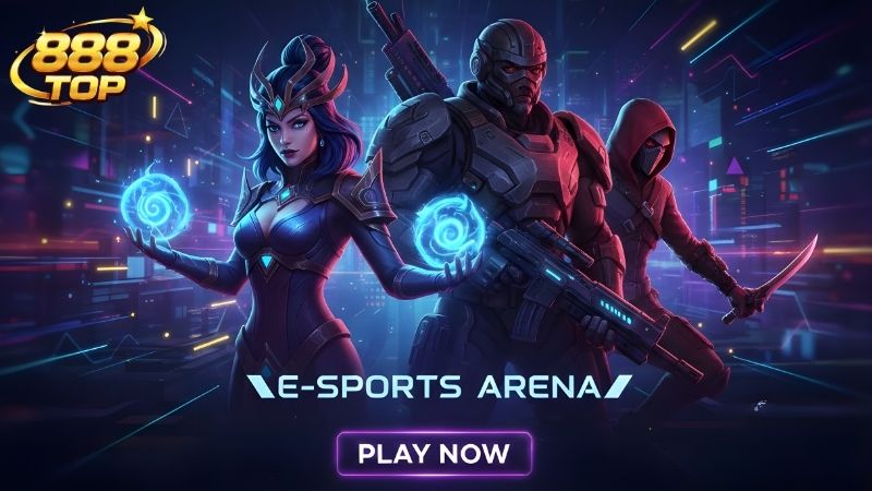 E-Sports 888TOP - Sảnh Cược TF Gaming Đỉnh Cao 2026 4 Tổng quan về sảnh cược E-Sports 888TOP và TF Gaming