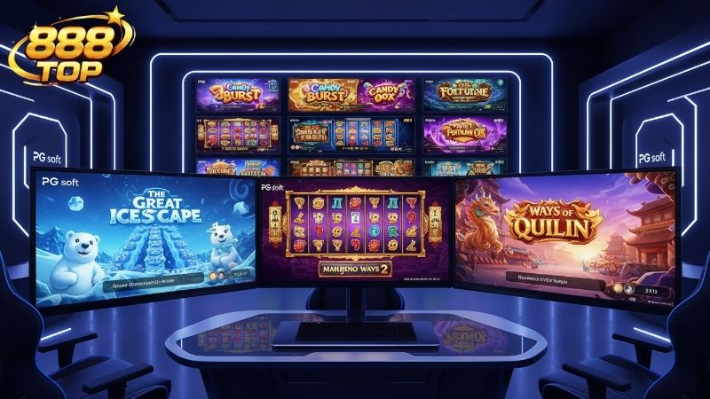 PG Soft 888TOP Nổ Hũ: Sảnh Game Đồ Họa 3D & Tỷ Lệ Thưởng 2 Tổng quan về vị thế chiến lược của sảnh game PG Soft 888TOP nổ hũ